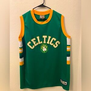 Boston Celtics Majestic Hardwood Classics HWC Jersey Swingman 2XL Sewn
